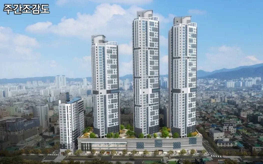서대전 성원상떼빌 루체-조감도(주경)